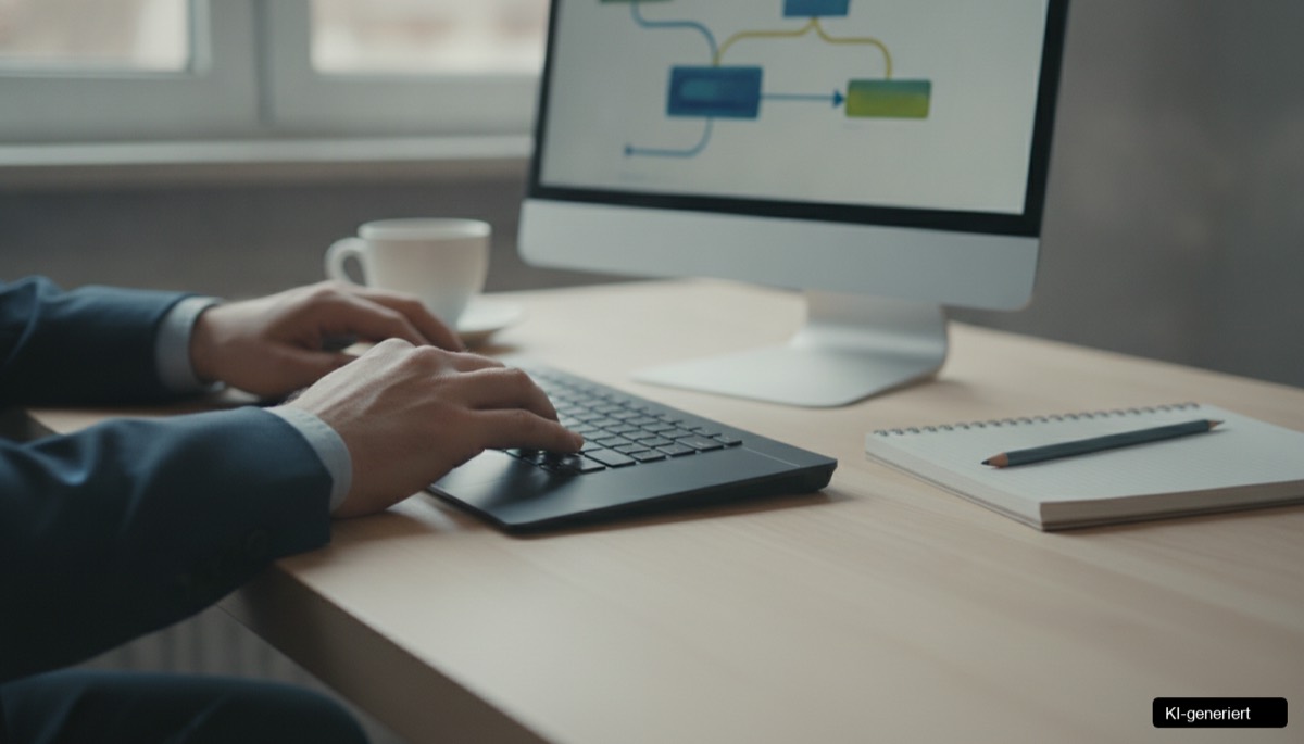 Grafik, die zeigt, wie Google Ads Automatisierung Leads durch Landingpage-Optimierung qualifiziert werden.