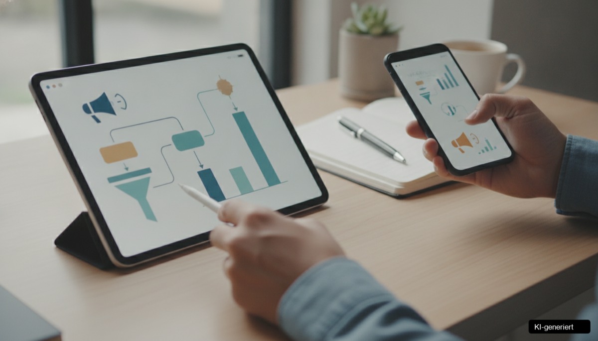 Übersichtsdarstellung des Google Ads Leads Command Center zur effizienten B2B Leadgenerierung und Verwaltung