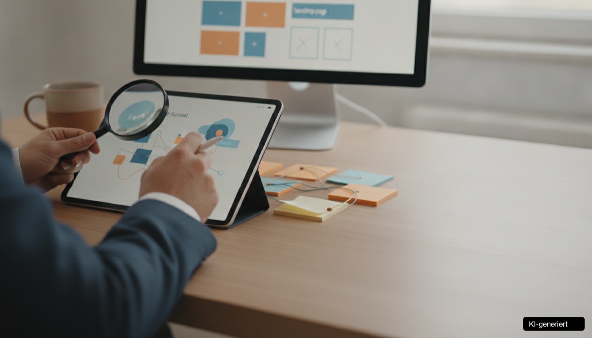 Ein Landingpage Dienstleister optimiert den Lead Funnel und steigert qualifizierte Anfragen in Österreich.
